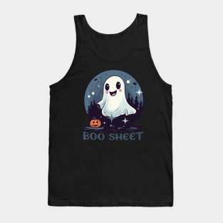 This is Boo Sheet! Halloween funny ghost Tank Top